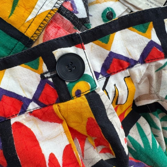 Vintage Prophecy Geometric Tribal Animal Print Skirt - Picture 4 of 9